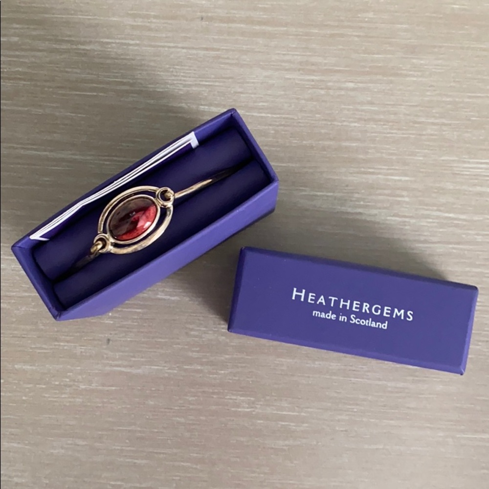 Heather gems made in Scotland